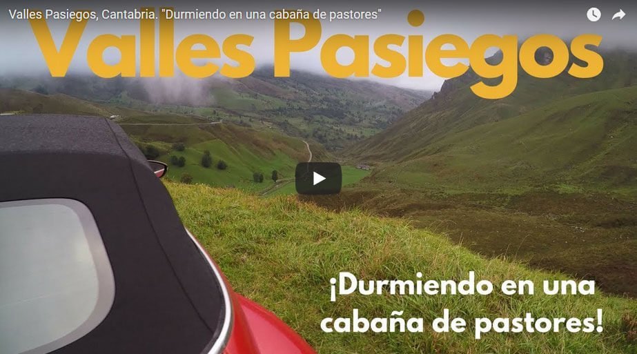 Durmiendo en una cabaña Pasiega