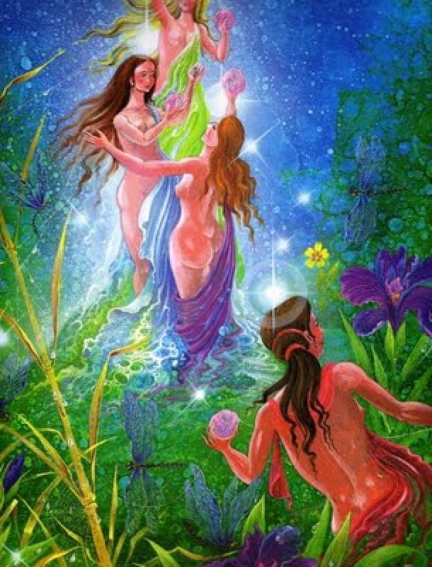 Las Mozas del Agua Leyenda Cántabra
